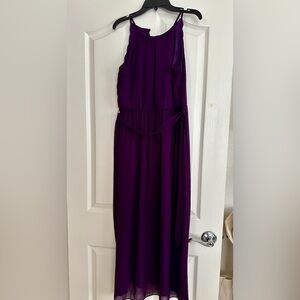 Beautiful plum party dress
